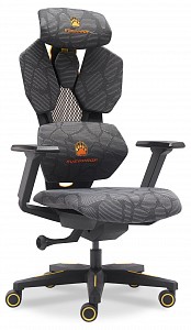 Геймерское кресло Tiger, серый, сетка