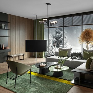 Подвесная люстра Tower FR5536PL-L14B (Германия)