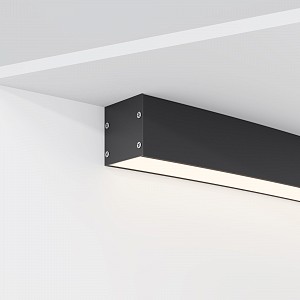 Профиль накладной Led strip ALM-3535R-B-D-45°-3M