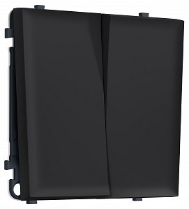 Выключатель проходной двухклавишный без рамки MS MS983020