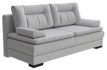 Прямой диван Easy Home Hard еврокнижка, шерсть искусственная