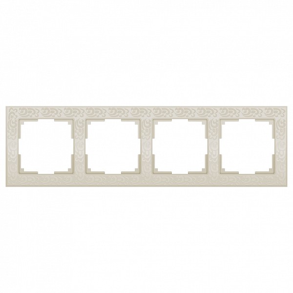 

Рамка на 4 поста Flock WL05-Frame-04-ivory, Flock WL05-Frame-04-ivory
