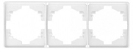 Рамка на 3 поста ROUND KR-78-0753-1