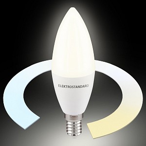 Лампа светодиодная [LED] Elektrostandard E14 7W 3300-6500K