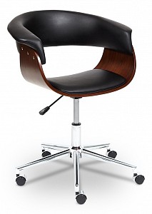 Компьютерное кресло Vimta, черный, кожа искусственная