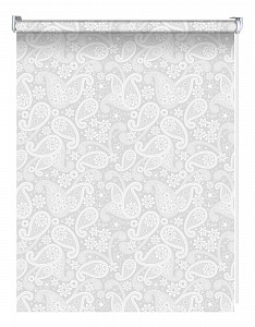 Рулонная штора Шанталь 43x160 см., цвет белый 
