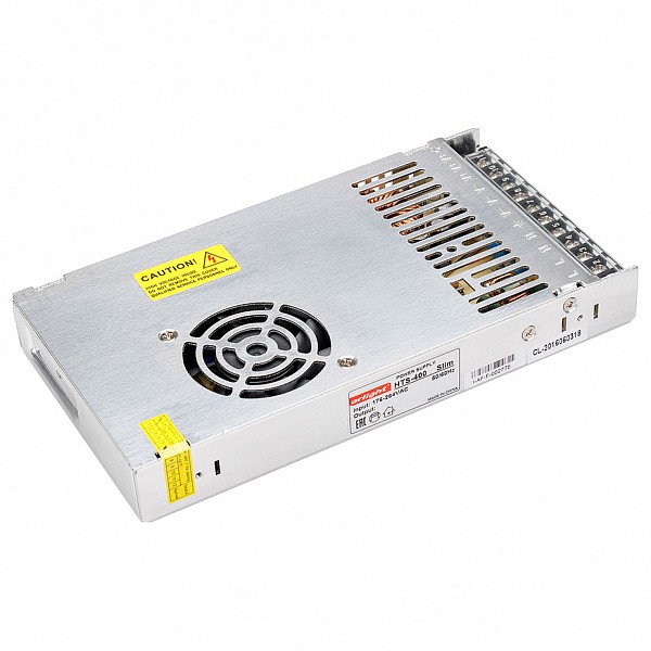 

Блок питания 24В 400Вт HTS-400-24-Slim (24V, 16.7A, 400W), 24В 400Вт HTS-400-24-Slim (24V, 16.7A, 400W)
