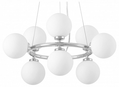 Люстра подвесная LUMINA DECO MARSIADA LDP 6033-9 CHR (Польша)