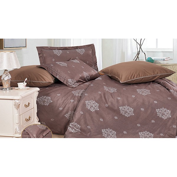 

Комплект евростандарт Royal jacquard, Коричневый;розовый, Royal jacquard