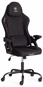 Геймерское кресло iShark, черный, ткань