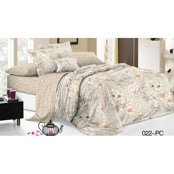 

Комплект полутораспальный Pure cotton, Бежевый, Pure cotton