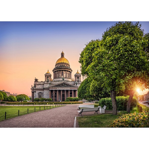 

Картина (70х50 см) Исаакиевский собор вечер HE-101-874, Бежевый;голубой;зеленый, (70х50 см) Исаакиевский собор вечер HE-101-874