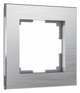 Рамка на 1 пост Aluminium (алюминий) W0011706