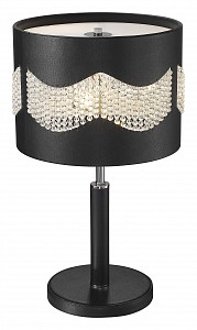 Интерьерная настольная лампа  Adriana черная E27  (Австралия)