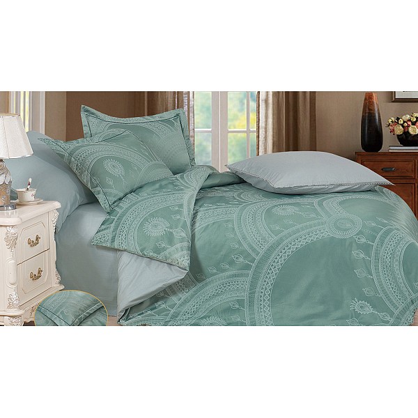 

Комплект евростандарт Royal jacquard, Мятный, Royal jacquard
