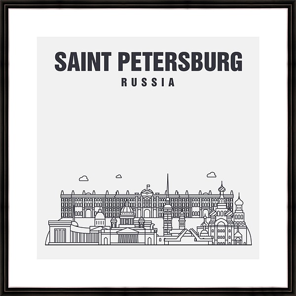

Картина (40х40 см) Saint Petersburg BE-103-443, Бежевый, (40х40 см) Saint Petersburg BE-103-443