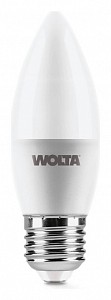 Лампа светодиодная [LED] Wolta E27 10W 6500K