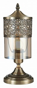 Интерьерная настольная лампа  Эмир желтая E27  (Дания)