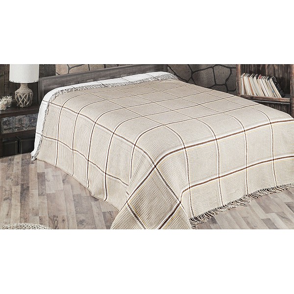 

Плед (130x170 см) LINEN 3071/1, Бежевый, (130x170 см) LINEN 3071/1