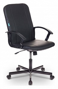 Компьютерное кресло CH-551, черный, кожа искусственная