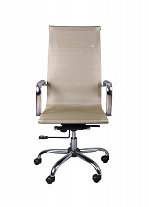 Кресло офисное CH-993, золотой, кожа искусственная