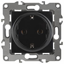 Розетка с заземлением, без рамки Эра 12 12-2101-06