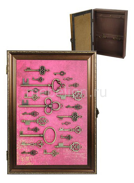 

Ключница (24х34 см) Ключи 312-31, Коричневый;розовый