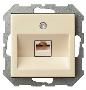 Розетка телефонная RJ-11 без рамки EPSILON 28-080