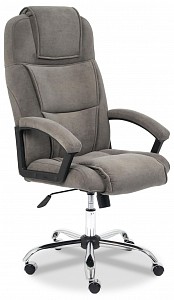 Кресло офисное Bergamo, серый, флок