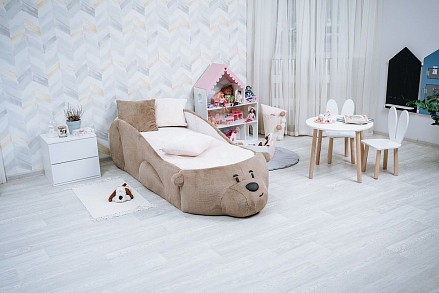 Односпальная кровать для детской комнаты Romack Мишка Pasha RMK_150_042