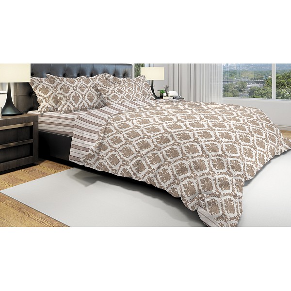 

Комплект полутораспальный URG Damask, Бежевый, URG Damask