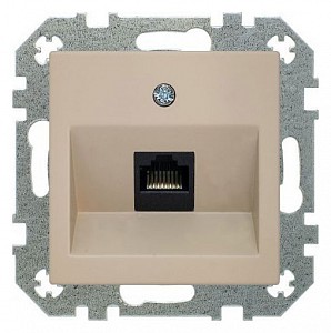 Розетка Ethernet RJ-45 без рамки RETRO 29-136