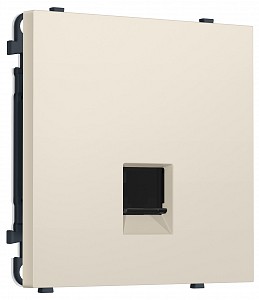 Розетка Ethernet RJ-45 и со шторками, без рамки MS MS332010