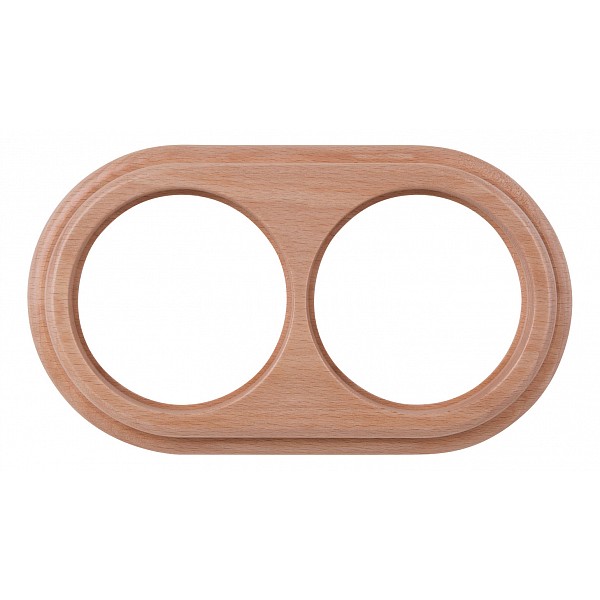 

Рамка на 2 поста WL15-frame-02 a037243, Светлый бук, WL15-frame-02 a037243