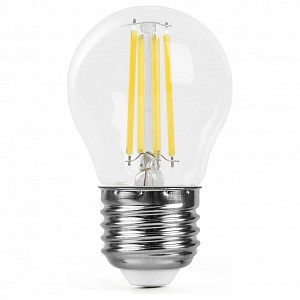 Лампа светодиодная [LED] Feron E27 6W 2700K