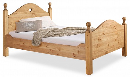 Кровать односпальная  сосна   