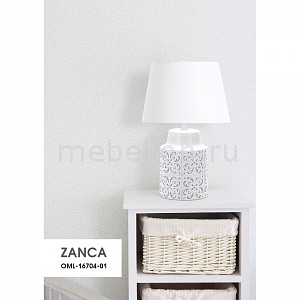 Настольная лампа декоративная Zanca OML-16704-01