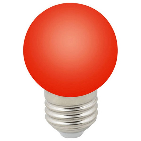 

Лампа светодиодная Sky E27 220-240В 1Вт красный LED-G45-1W/RED/E27/FR/С, Sky E27 220-240В 1Вт красный LED-G45-1W/RED/E27/FR/С