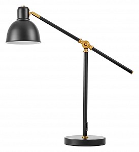 Настольная лампа офисная ZULA LDT 7736-1 BK+MD