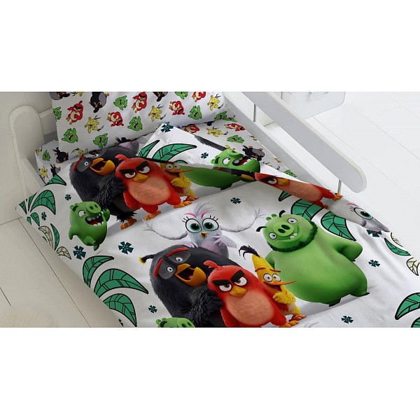 

Комплект полутораспальный Angry Birds 2, Белый;разноцветный, Angry Birds 2