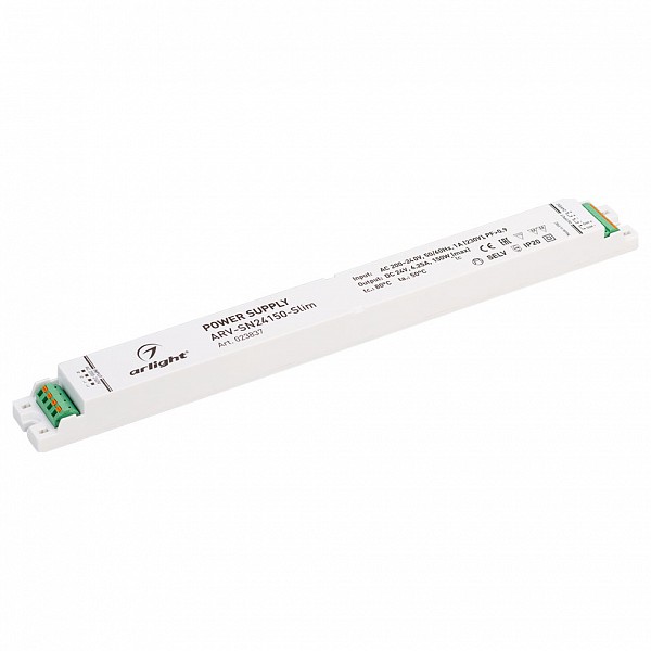 

Блок питания 24В 150Вт ARV-SN24150-Slim (24V, 6.25A, 150W, 0-10V, PFC), 24В 150Вт ARV-SN24150-Slim (24V, 6.25A, 150W, 0-10V, PFC)
