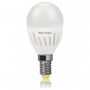Лампа светодиодная [LED] Voltega E14 6.5W 4000K