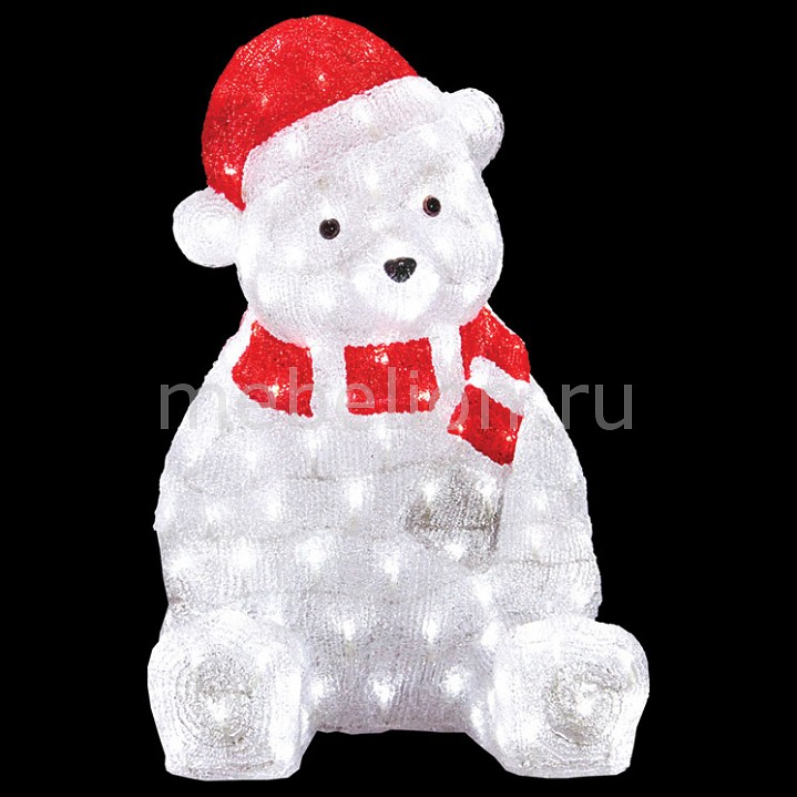 фото Зверь световой (56 см) Медвежонок в красном колпаке 513-240 Neon-night