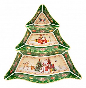 Менажница (24x3 см) Дед Мороз 85-1750