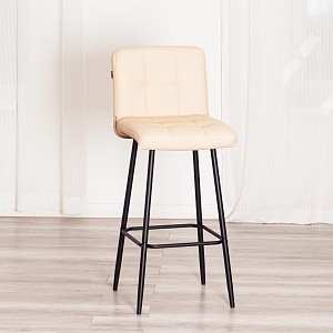 Стул барный  на металлических ножках