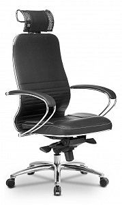 Компьютерное кресло KL-2.04, черный, кожа искусственная NewLeather