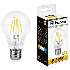 Лампа светодиодная [LED] Feron E27 9W 2700K