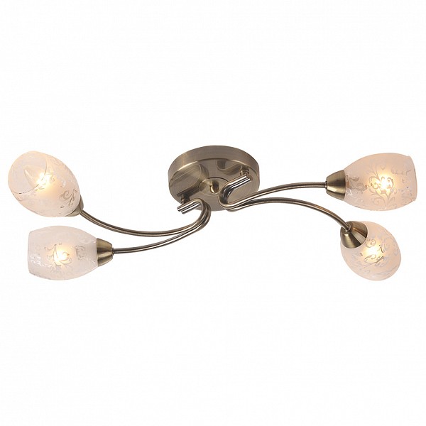 фото Потолочная люстра 201/4PF-Oldbronze Idlamp