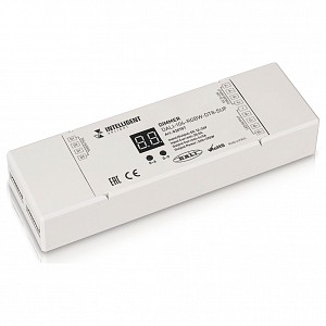 Контроллер-регулятор цвета RGBW Intelligent DALI-104-RGBW-DT8-SUF (12-36V, 4х5А)