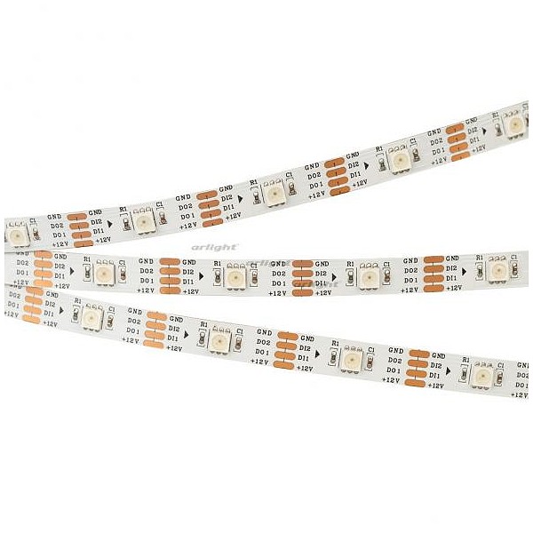 

Лента светодиодная [5 м] SPI-5000-RAM-5060-30 12V Cx1 RGB-Auto (10mm, 4.8W/m, IP20) 026460, SPI-5000-RAM-5060-30 12V Cx1 RGB-Auto (10mm, 4.8W/m, IP20) 026460